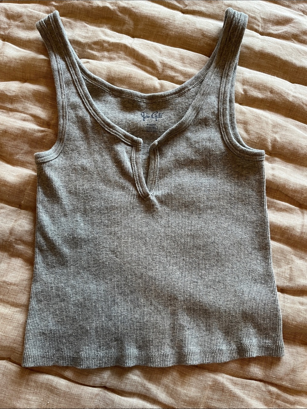 John Galt S Cotton Tank Notch Neck